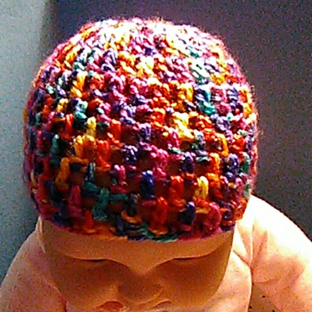 Rainbow Baby Beanie NB 3M